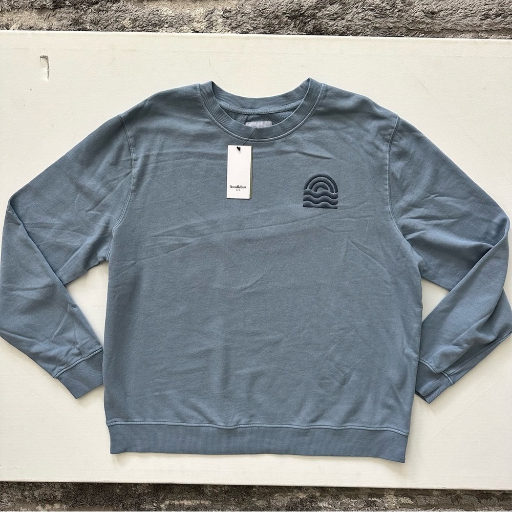 Goodfellow & Co Men's French Terry Crew Neck Pullover Sweatshirt Size XXL